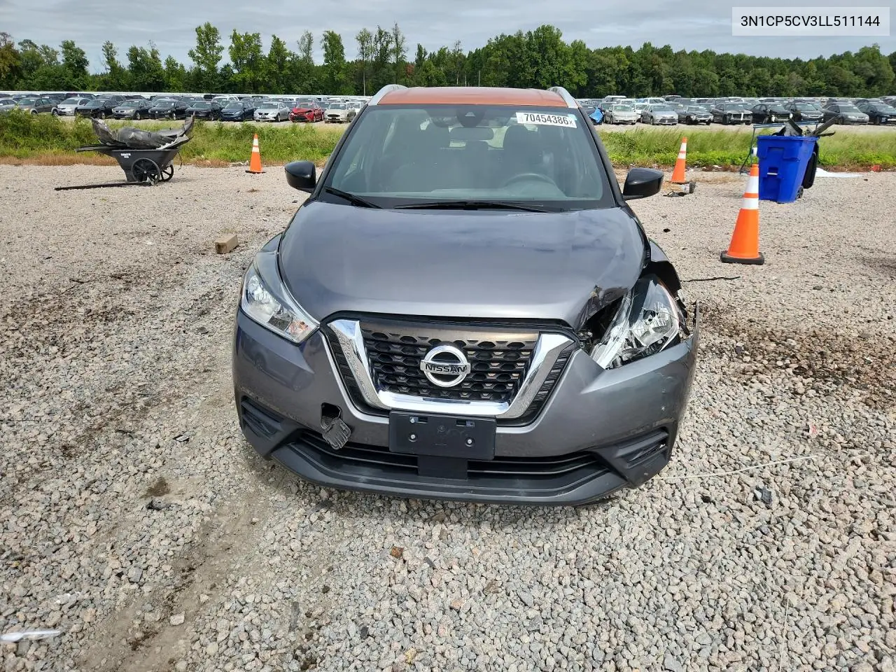 2020 NISSAN KICKS VIN 3N1CP5CV3LL511144 — фото 5