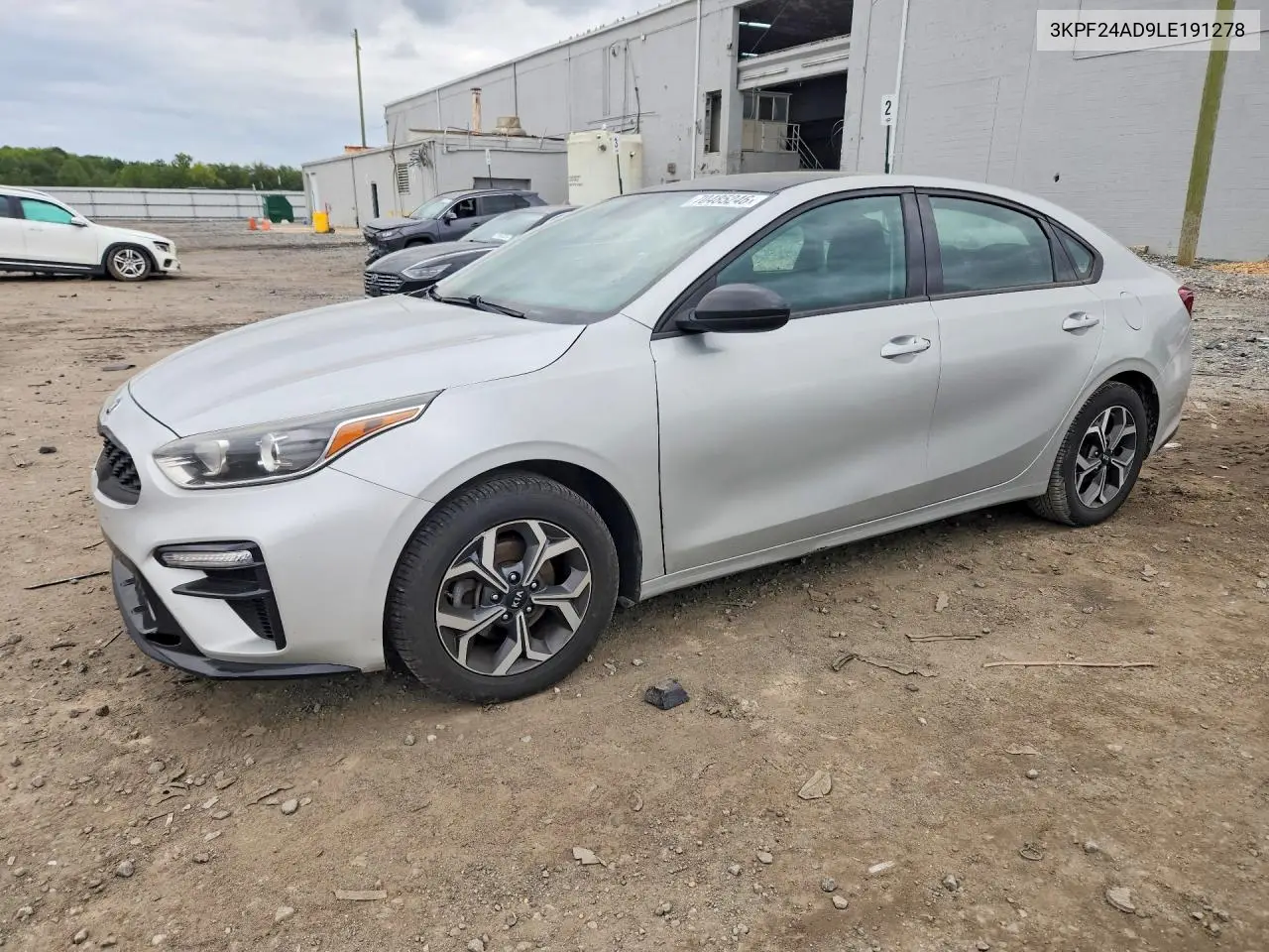 KIA FORTE 2020, VIN 3KPF24AD9LE191278