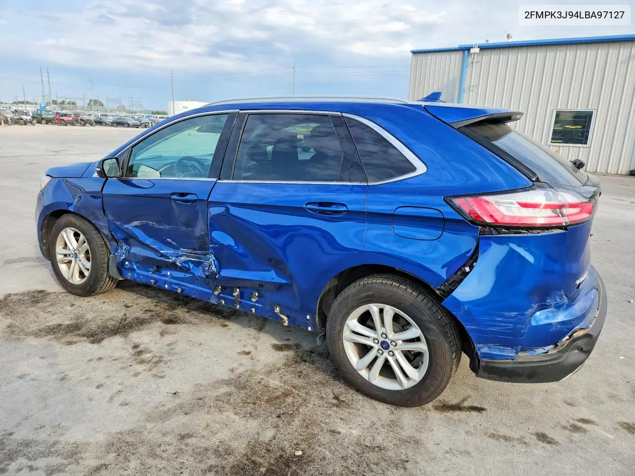 2020 FORD EDGE VIN 2FMPK3J94LBA97127 — фото 2