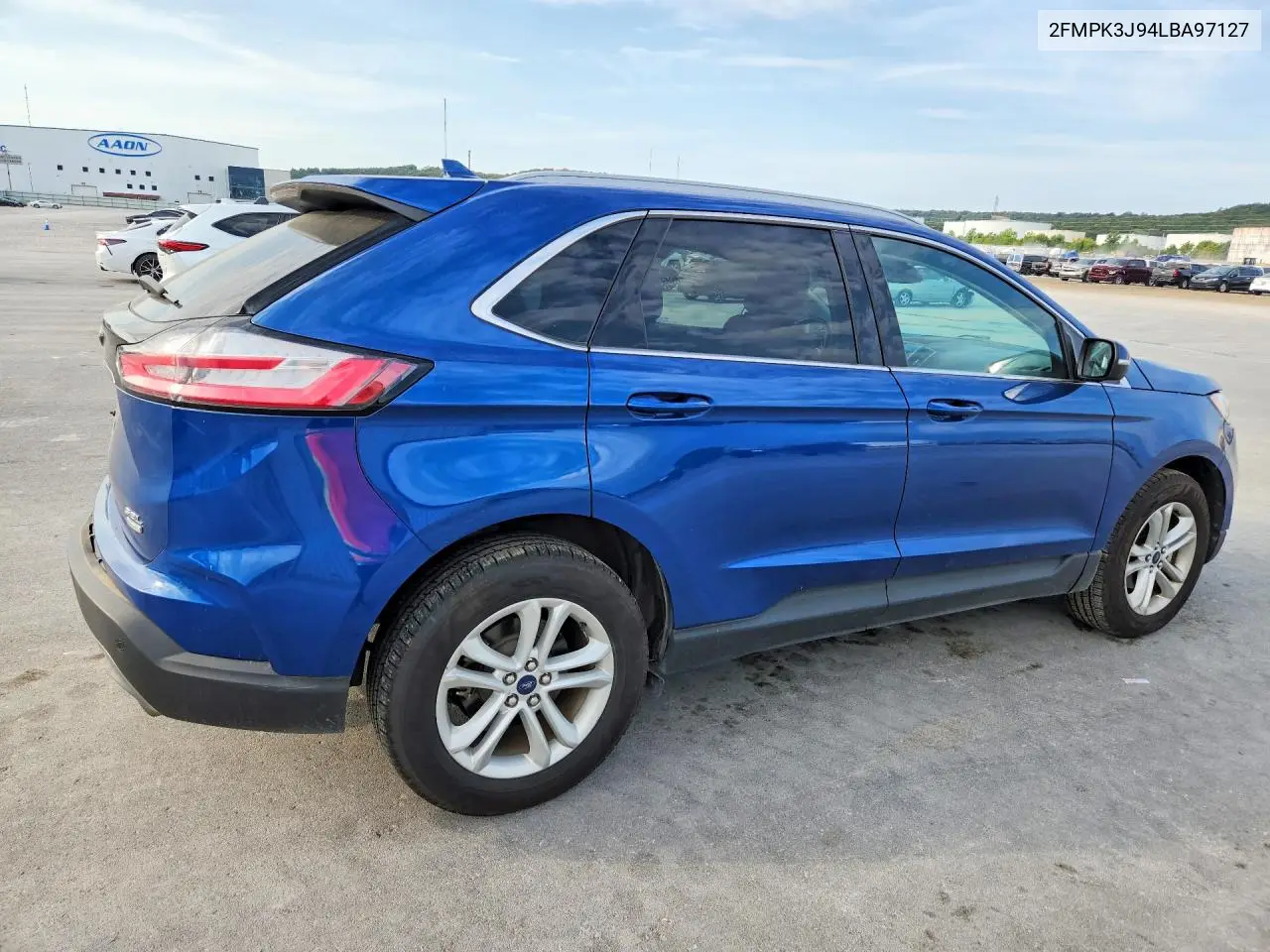 2020 FORD EDGE VIN 2FMPK3J94LBA97127 — фото 3