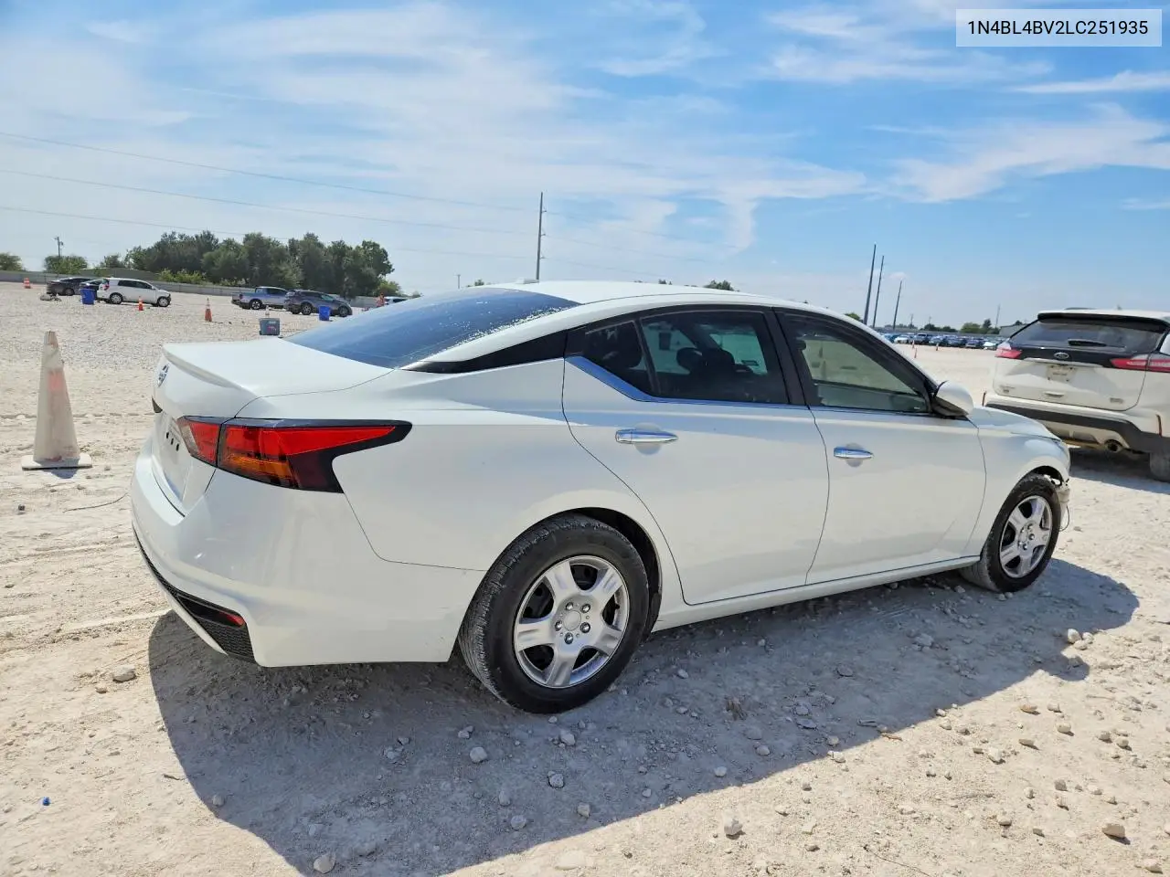 2020 NISSAN ALTIMA VIN 1N4BL4BV2LC251935 — фото 3