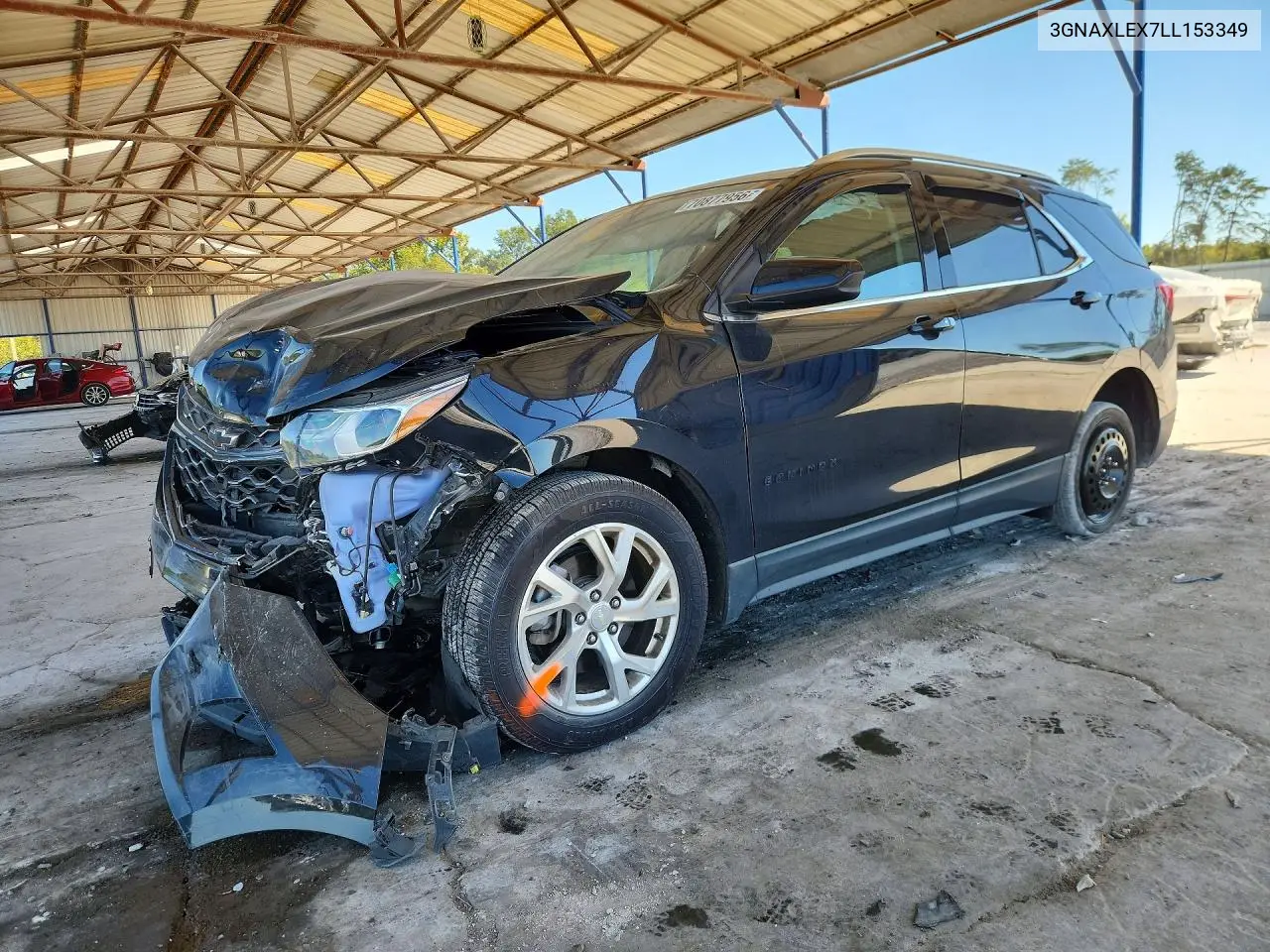 CHEVROLET EQUINOX 2020, VIN 3GNAXLEX7LL153349