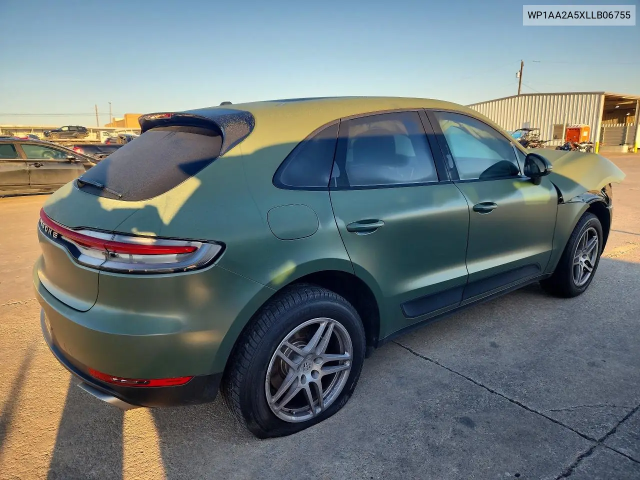 2020 PORSCHE MACAN VIN WP1AA2A5XLLB06755 — фото 3