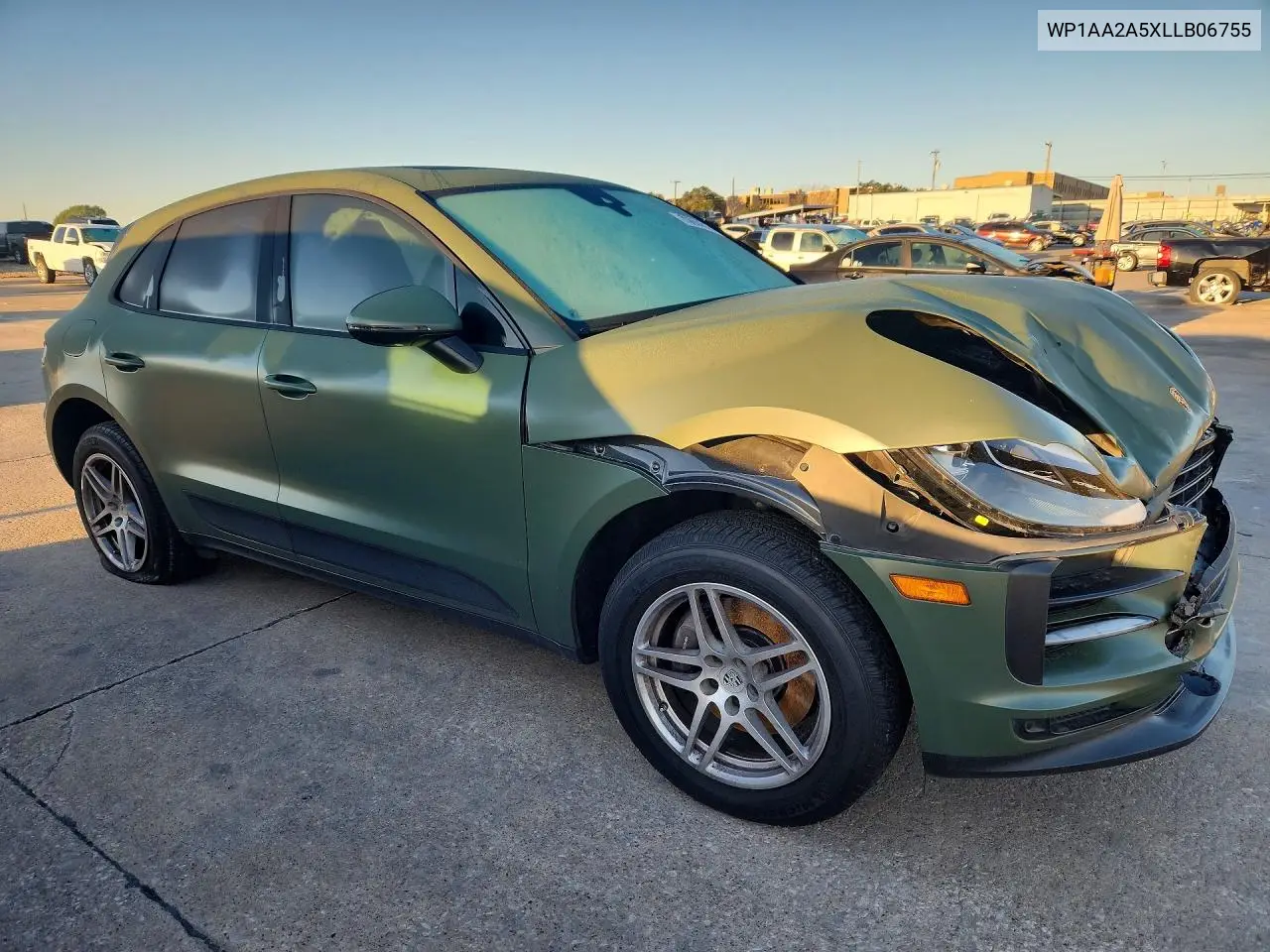 2020 PORSCHE MACAN VIN WP1AA2A5XLLB06755 — фото 4