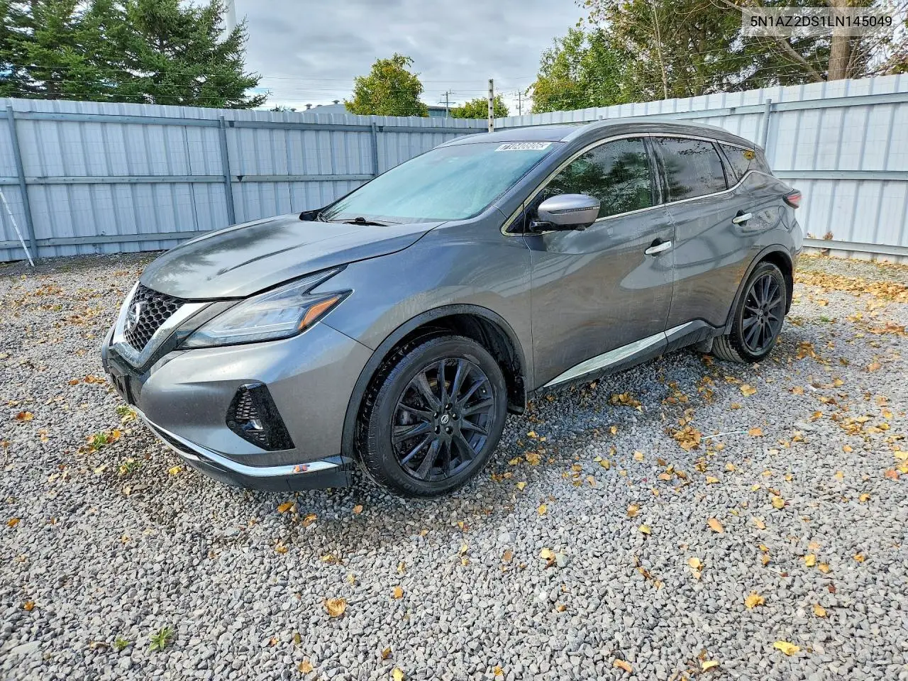 NISSAN MURANO 2020, VIN 5N1AZ2DS1LN145049