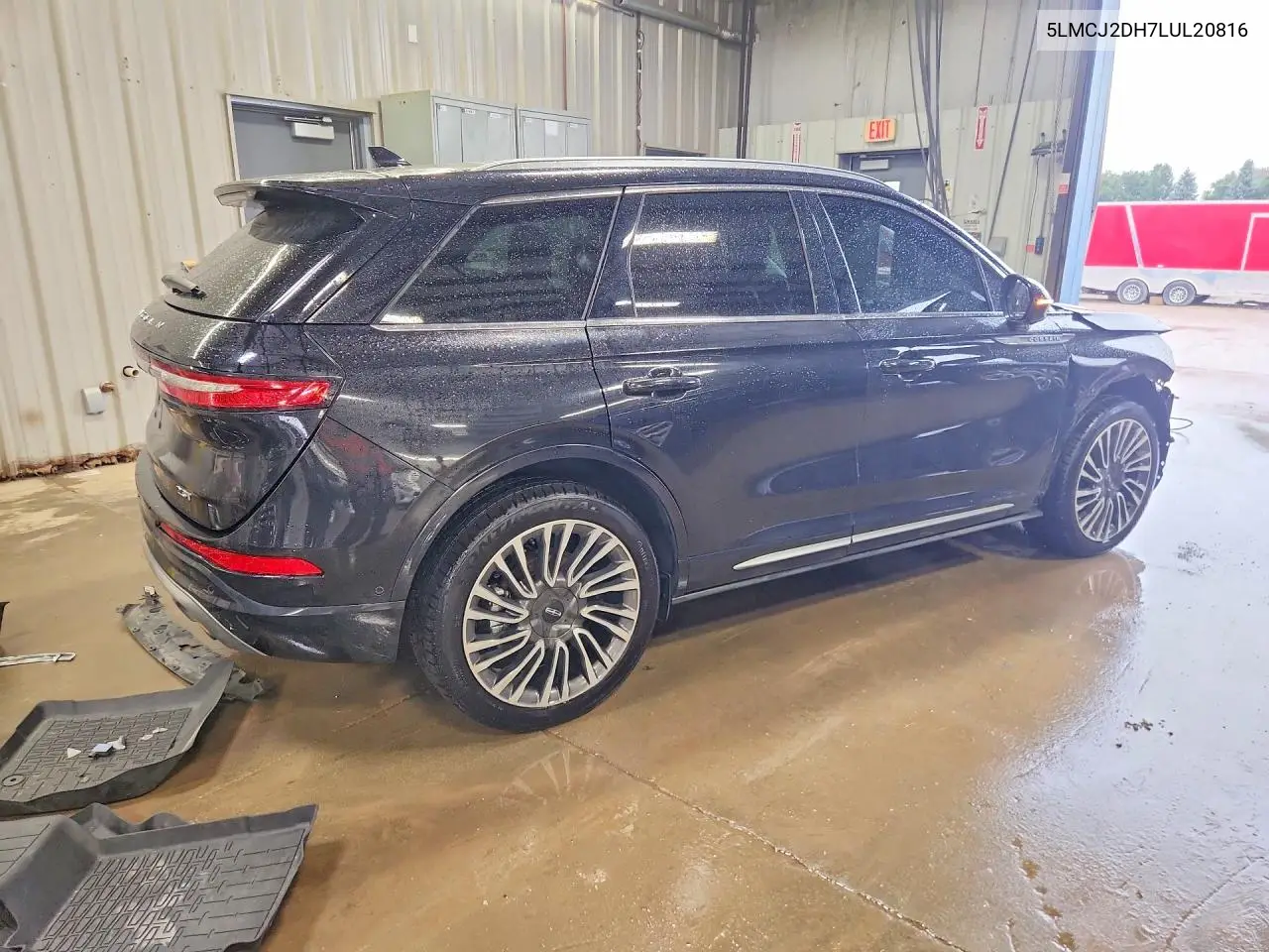 2020 LINCOLN CORSAIR VIN 5LMCJ2DH7LUL20816 — фото 3