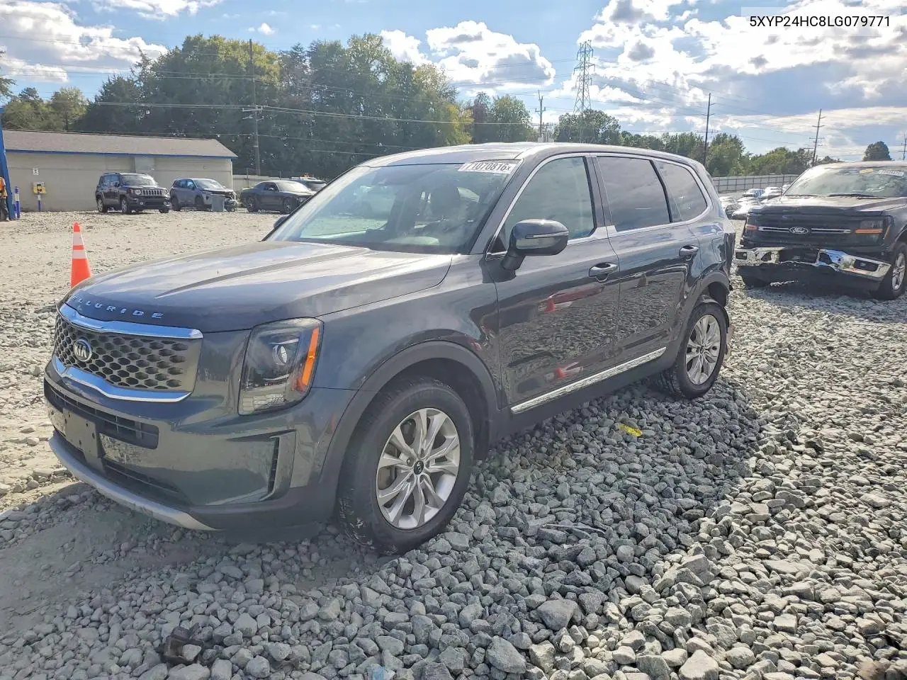 KIA TELLURIDE 2020, VIN 5XYP24HC8LG079771