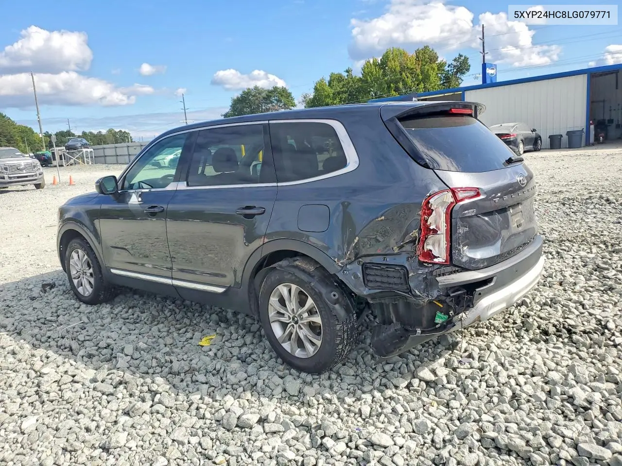 2020 KIA TELLURIDE VIN 5XYP24HC8LG079771 — фото 2