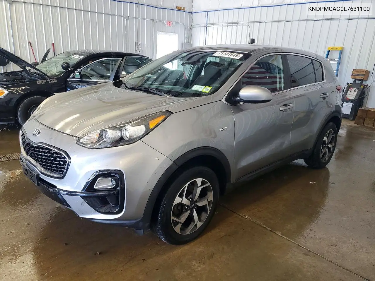 KIA SPORTAGE 2020, VIN KNDPMCAC0L7631100