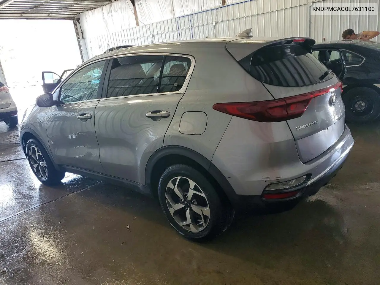 2020 KIA SPORTAGE VIN KNDPMCAC0L7631100 — фото 2