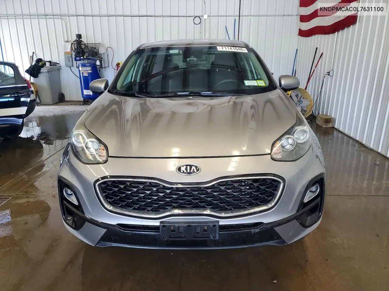 2020 KIA SPORTAGE VIN KNDPMCAC0L7631100 — фото 5