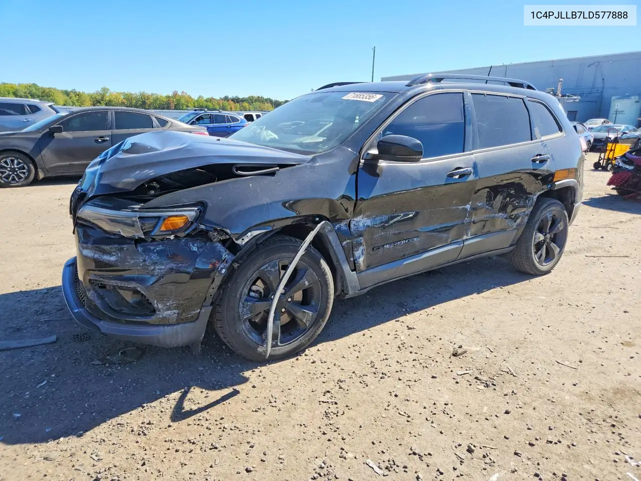 JEEP CHEROKEE 2020, VIN 1C4PJLLB7LD577888