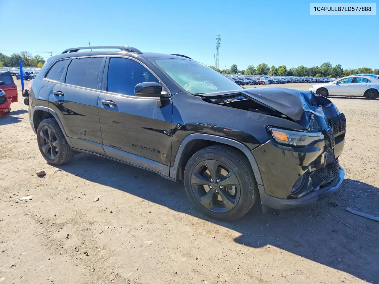 2020 JEEP CHEROKEE VIN 1C4PJLLB7LD577888 — фото 4