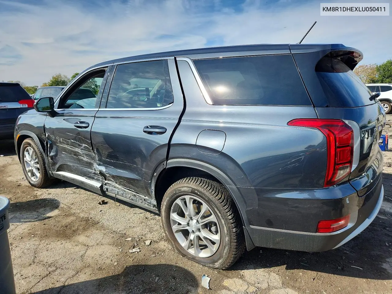 2020 HYUNDAI PALISADE VIN KM8R1DHEXLU050411 — фото 2