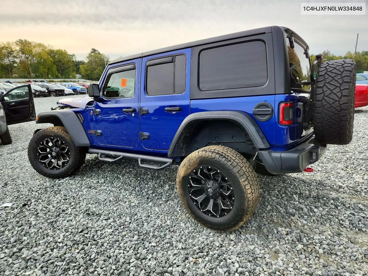 2020 JEEP WRANGLER VIN 1C4HJXFN0LW334848 — фото 2