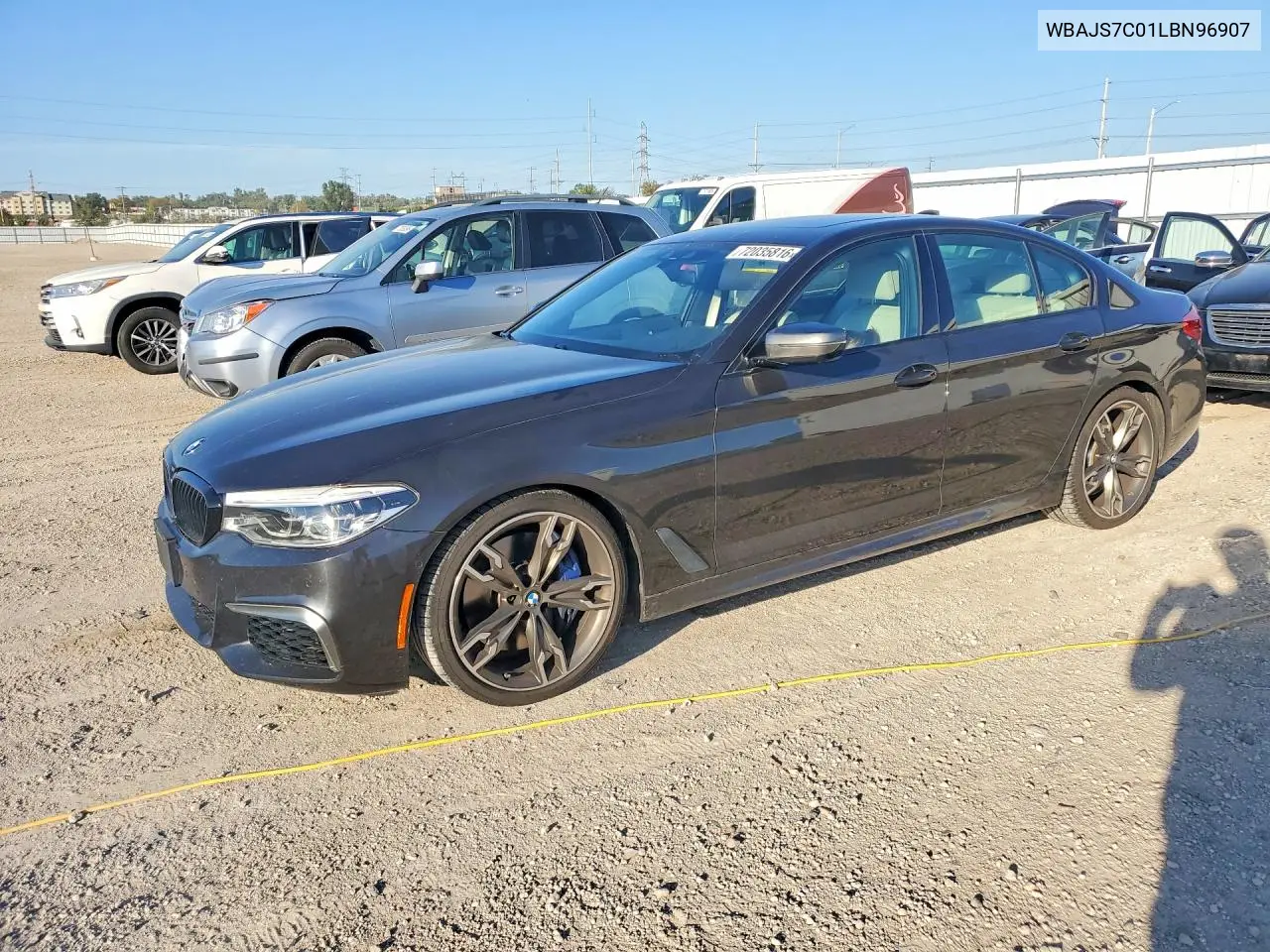 BMW 5ER 2020, VIN WBAJS7C01LBN96907