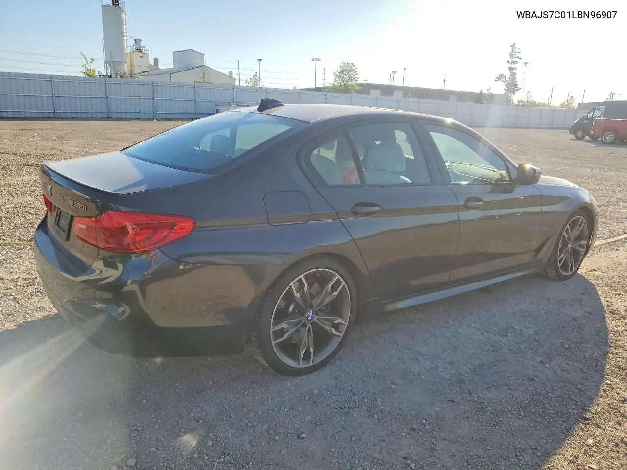 2020 BMW 5ER VIN WBAJS7C01LBN96907 — фото 3