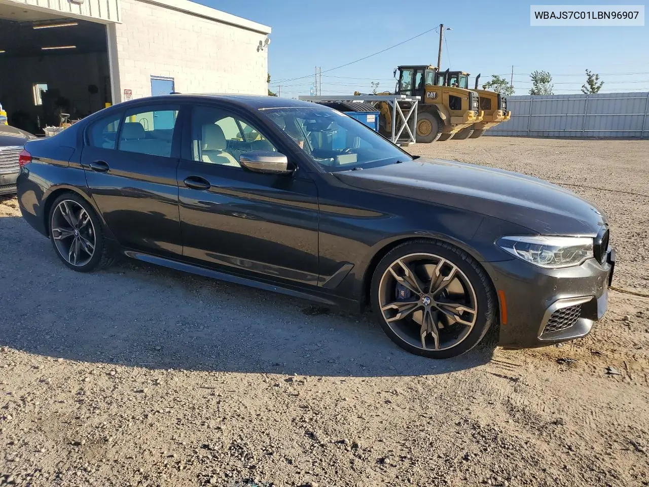 2020 BMW 5ER VIN WBAJS7C01LBN96907 — фото 4