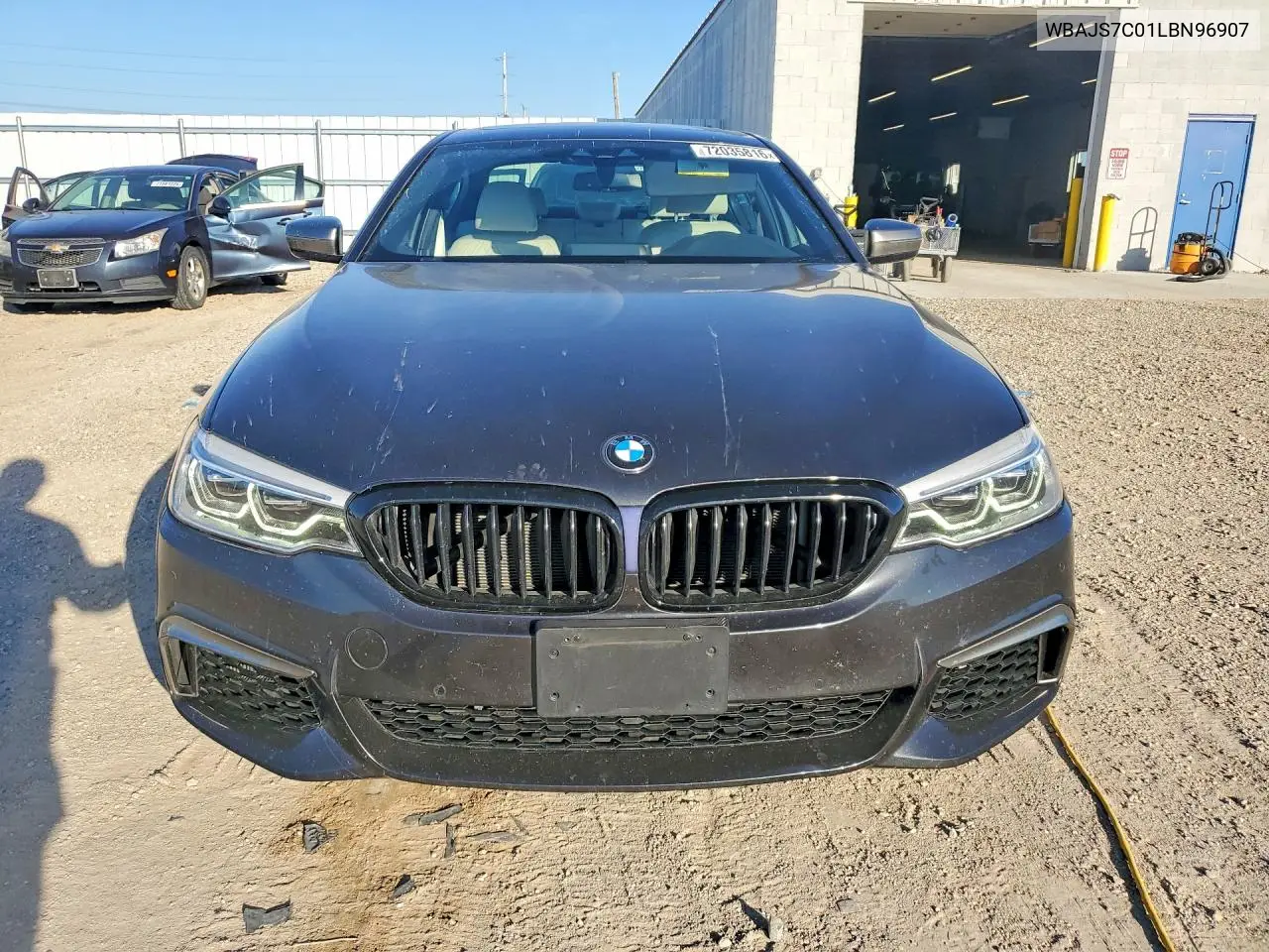 2020 BMW 5ER VIN WBAJS7C01LBN96907 — фото 5