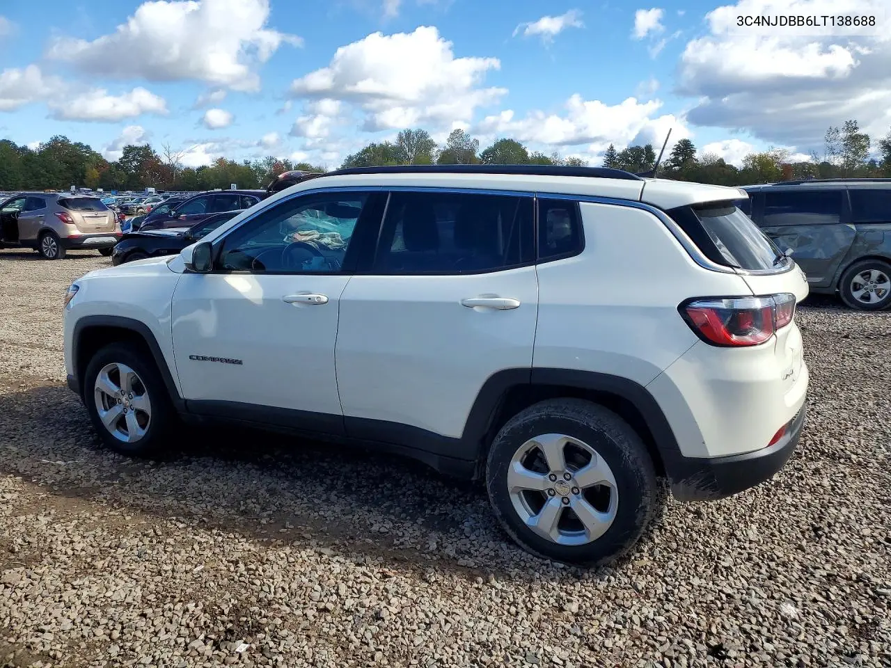 2020 JEEP COMPASS VIN 3C4NJDBB6LT138688 — фото 2