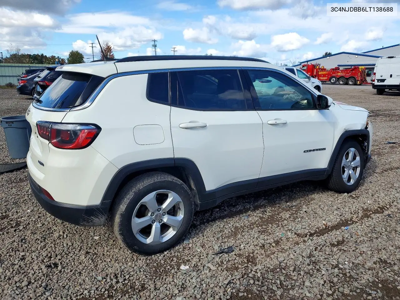 2020 JEEP COMPASS VIN 3C4NJDBB6LT138688 — фото 3