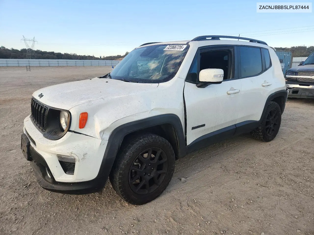 JEEP RENEGADE 2020, VIN ZACNJBBB5LPL87444