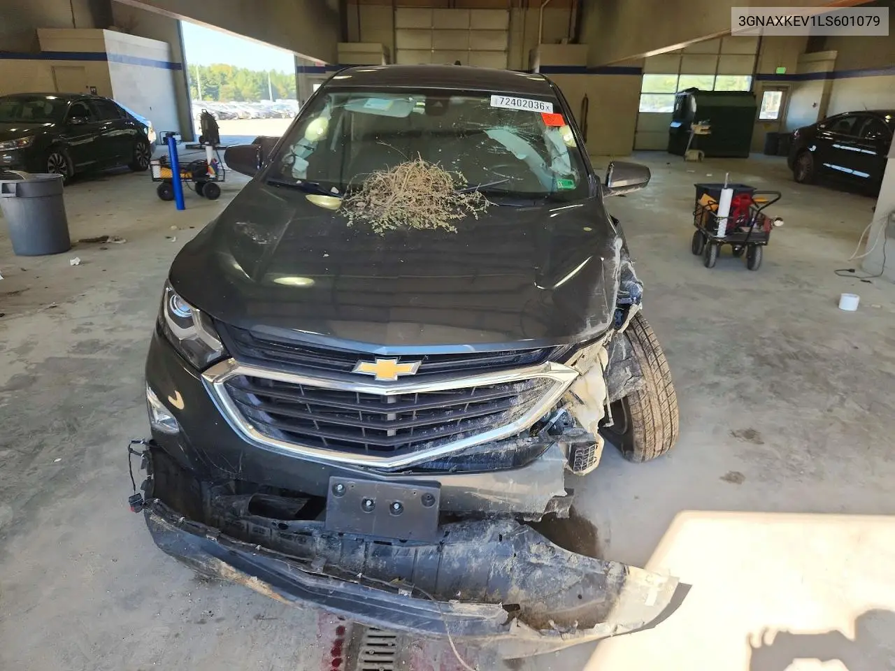 2020 CHEVROLET EQUINOX VIN 3GNAXKEV1LS601079 — фото 5