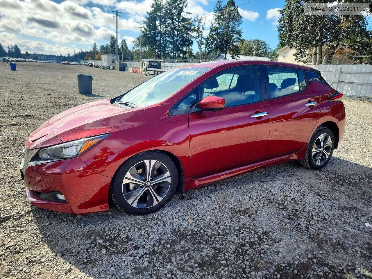 2020 NISSAN LEAF VIN 1N4AZ1CP7LC301110 — фото 2