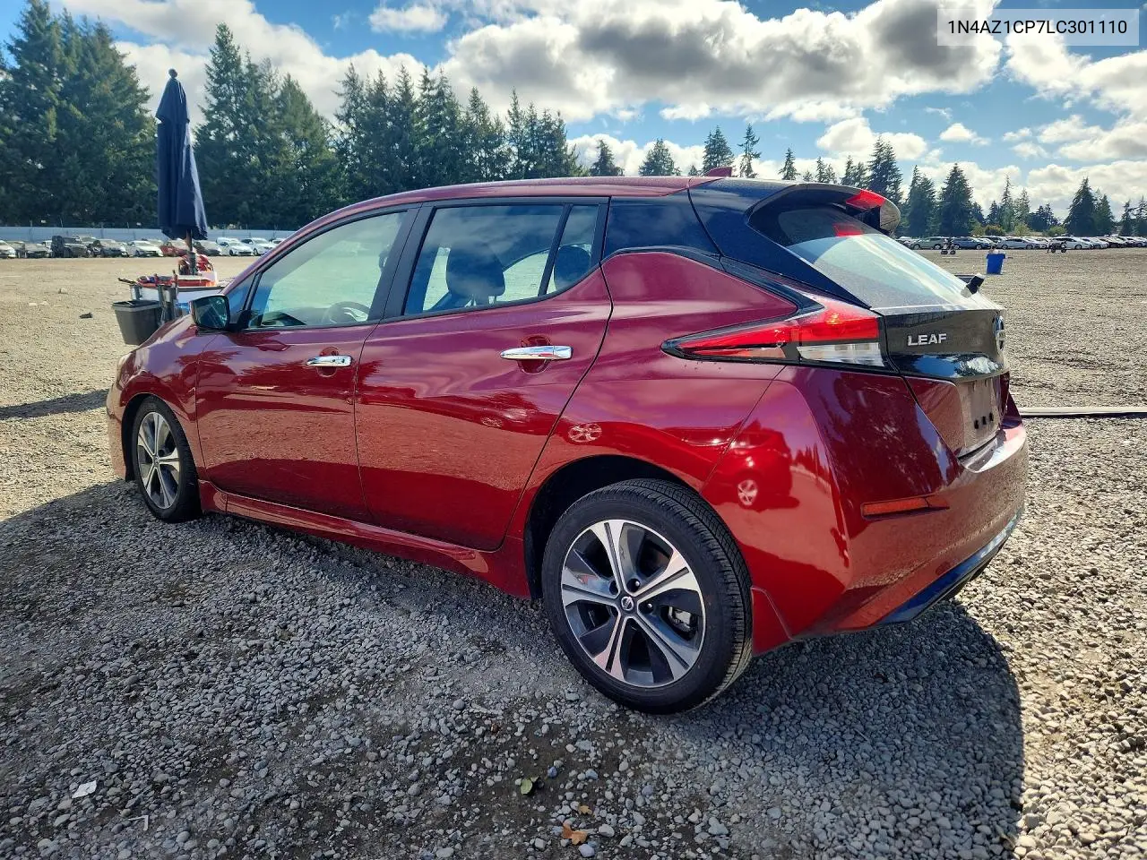 2020 NISSAN LEAF VIN 1N4AZ1CP7LC301110 — фото 3