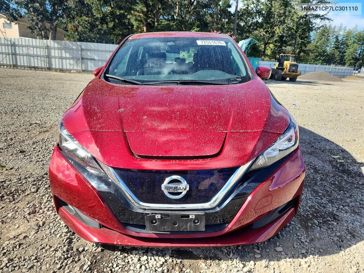 2020 NISSAN LEAF VIN 1N4AZ1CP7LC301110 — фото 5