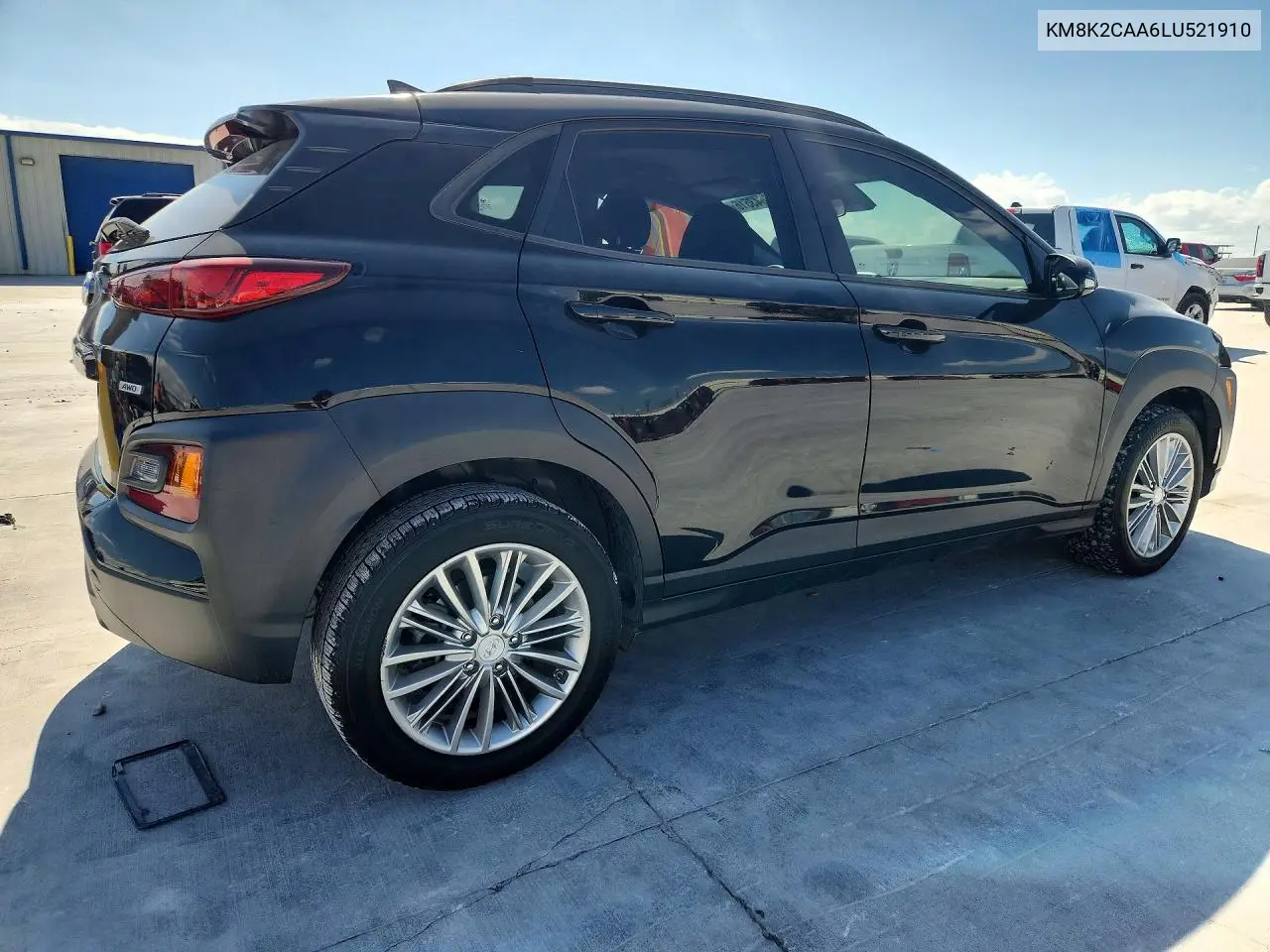 2020 HYUNDAI KONA VIN KM8K2CAA6LU521910 — фото 3