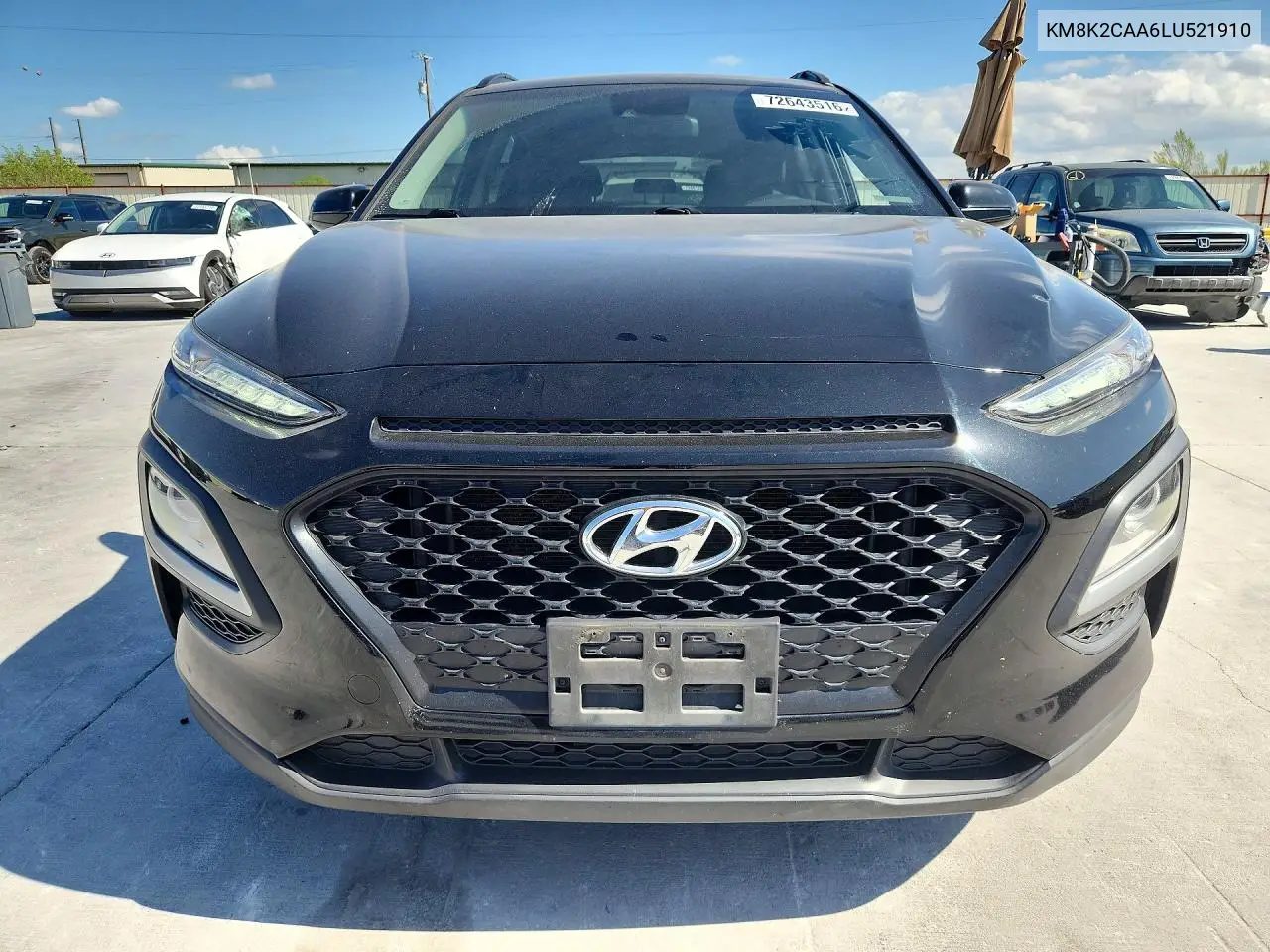 2020 HYUNDAI KONA VIN KM8K2CAA6LU521910 — фото 5