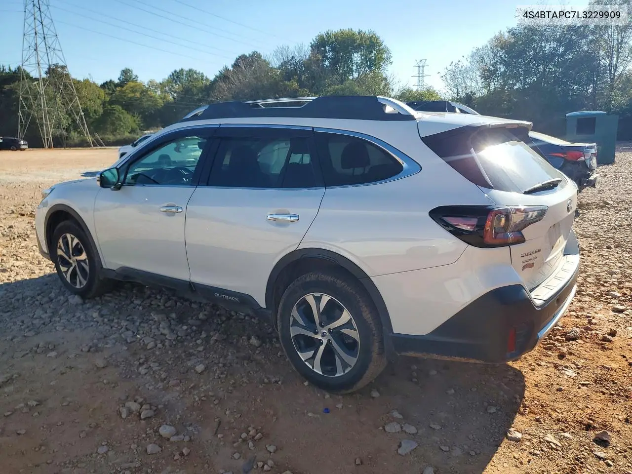 2020 SUBARU OUTBACK VIN 4S4BTAPC7L3229909 — фото 2