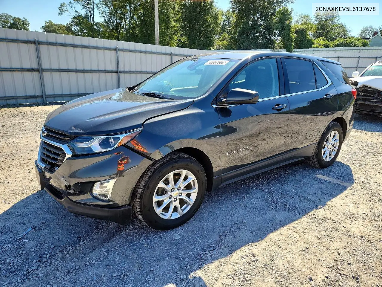 CHEVROLET EQUINOX 2020, VIN 2GNAXKEV5L6137678