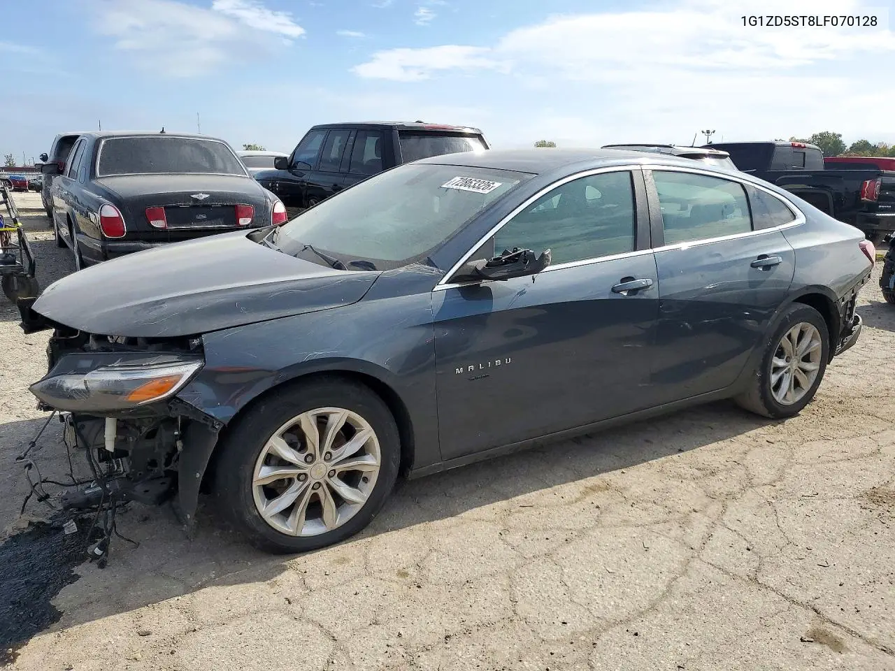 CHEVROLET MALIBU 2020, VIN 1G1ZD5ST8LF070128