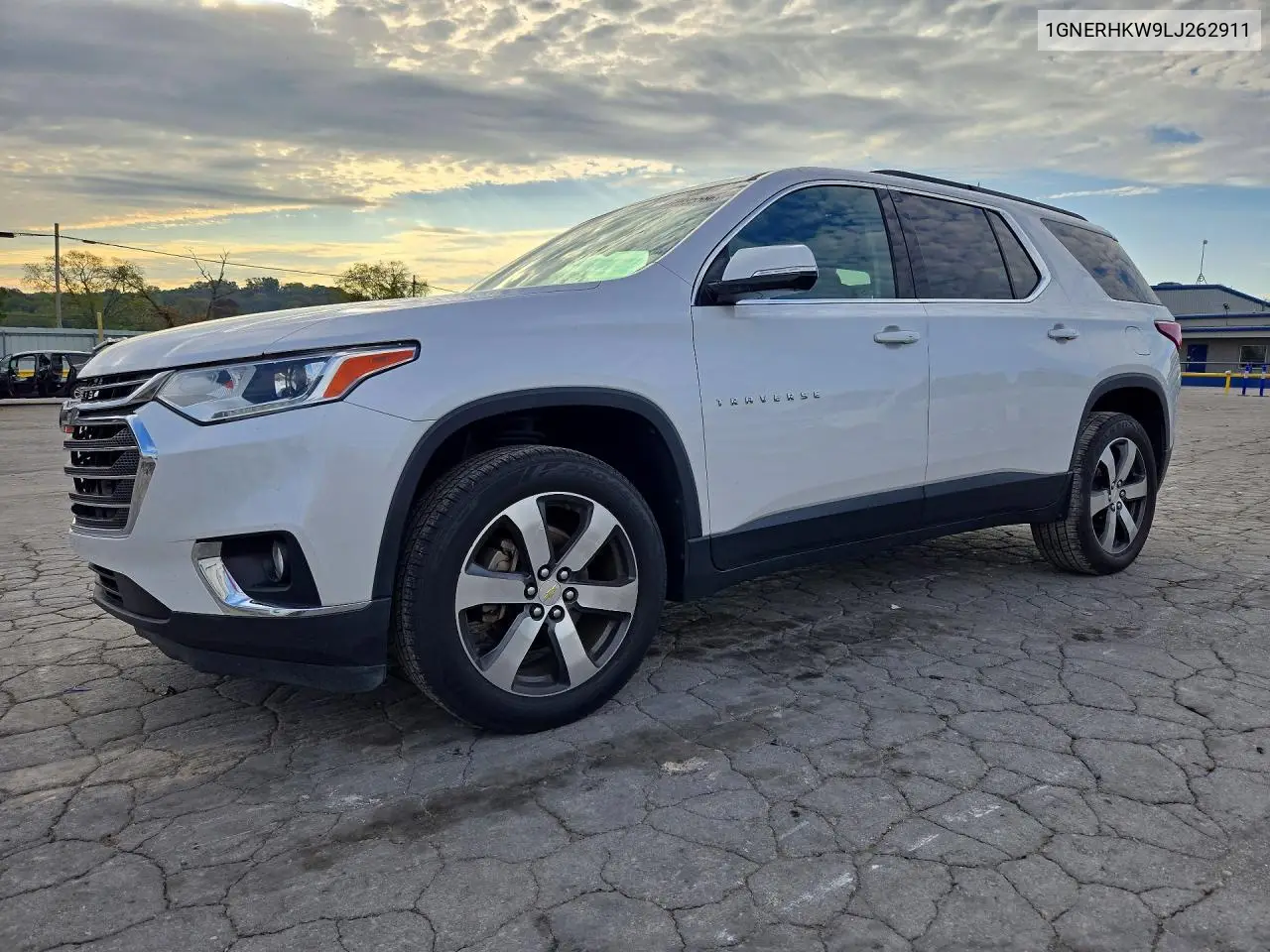 CHEVROLET TRAVERSE 2020, VIN 1GNERHKW9LJ262911