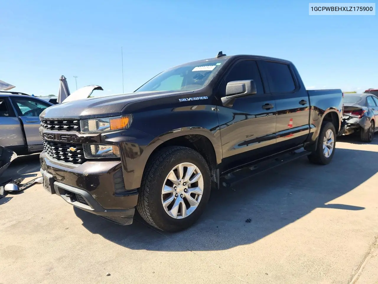 CHEVROLET SILVERADO 2020, VIN 1GCPWBEHXLZ175900