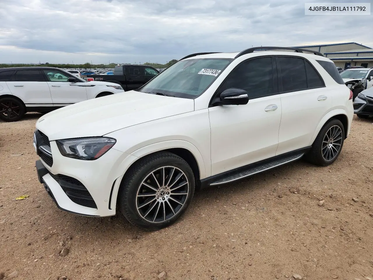 MERCEDES GLE 2020, VIN 4JGFB4JB1LA111792
