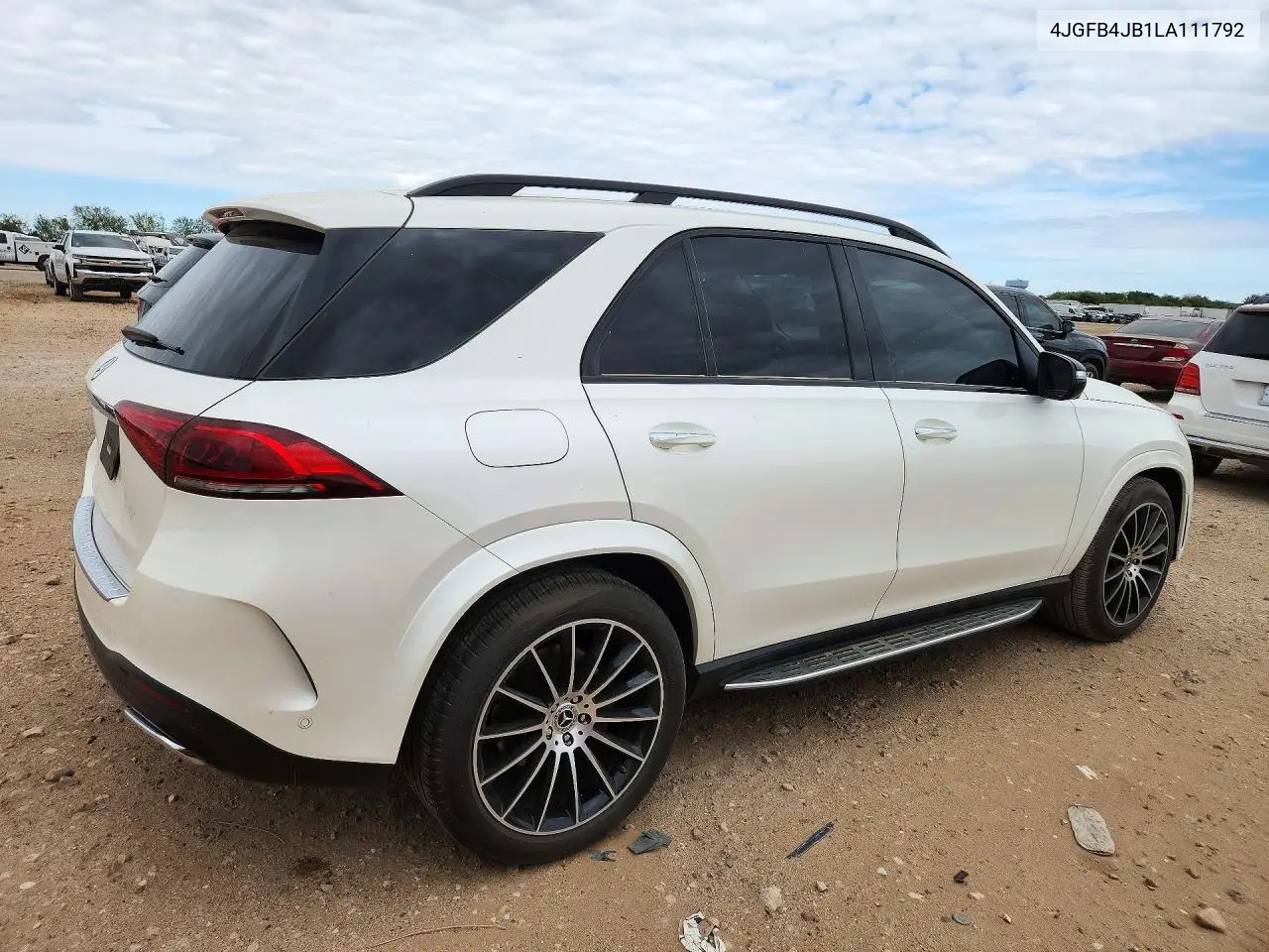 2020 MERCEDES GLE VIN 4JGFB4JB1LA111792 — фото 3