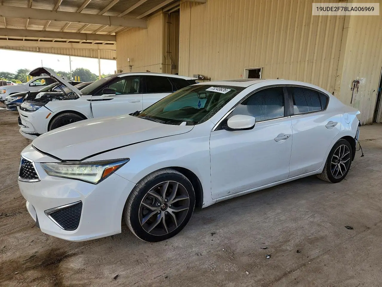 ACURA ILX 2020, VIN 19UDE2F78LA006969