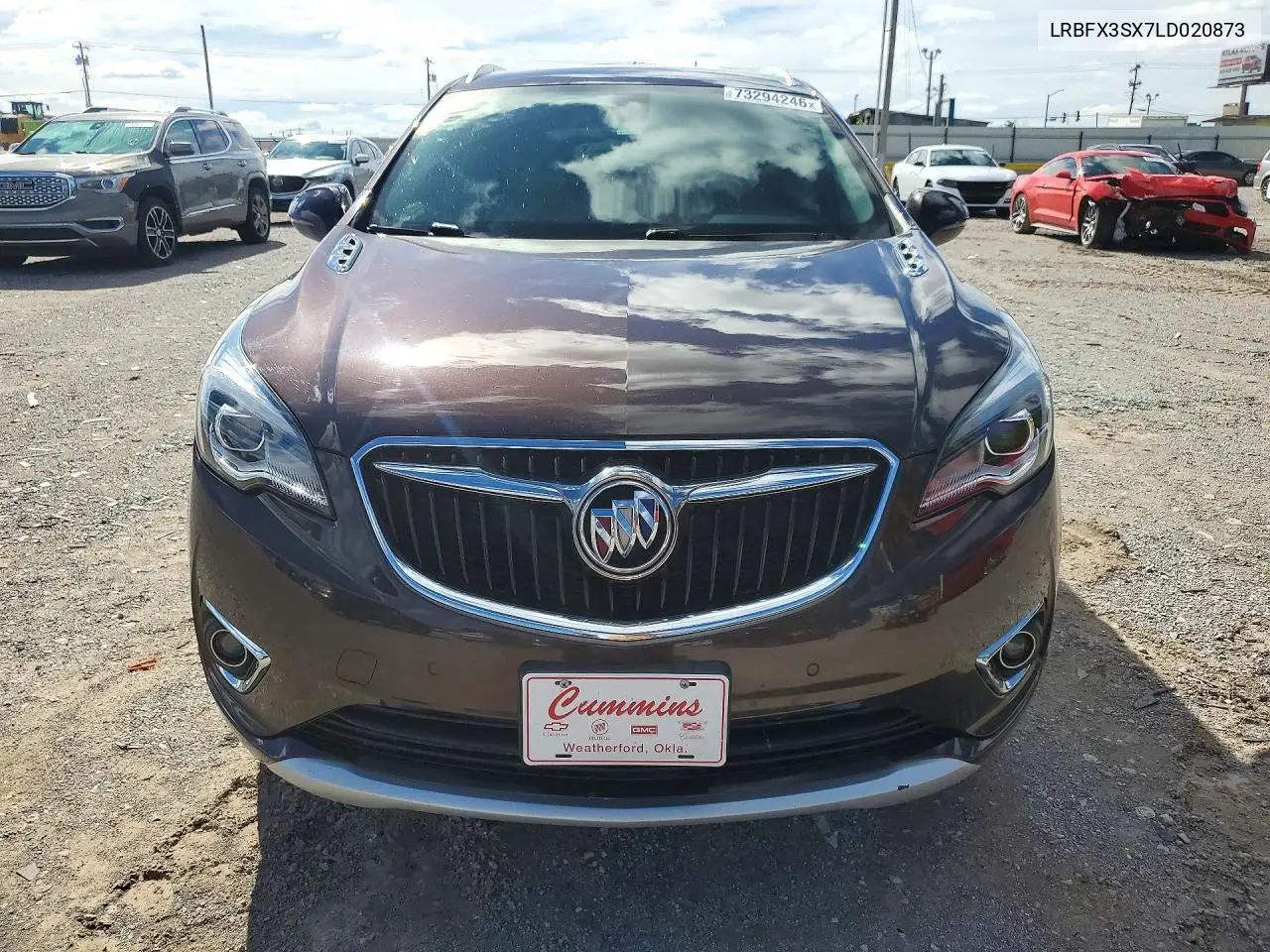 2020 BUICK ENVISION VIN LRBFX3SX7LD020873 — фото 5