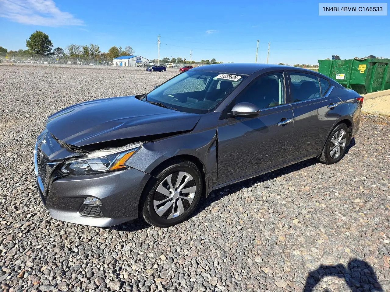 NISSAN ALTIMA 2020, VIN 1N4BL4BV6LC166533