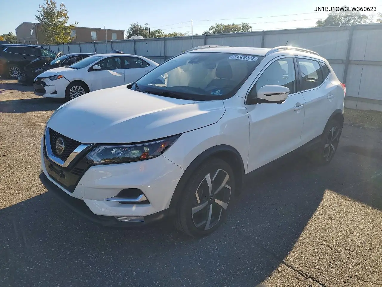 NISSAN QASHQAI 2020, VIN JN1BJ1CW3LW360623