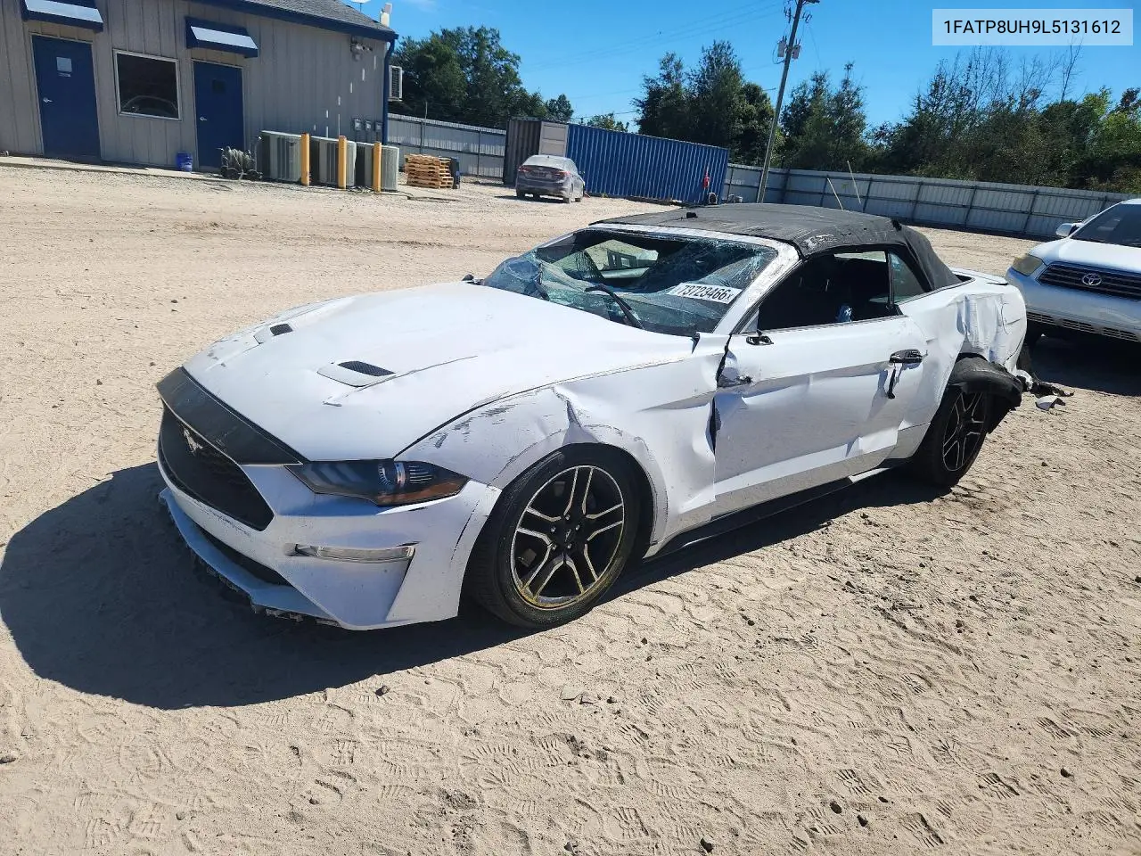 FORD MUSTANG 2020, VIN 1FATP8UH9L5131612