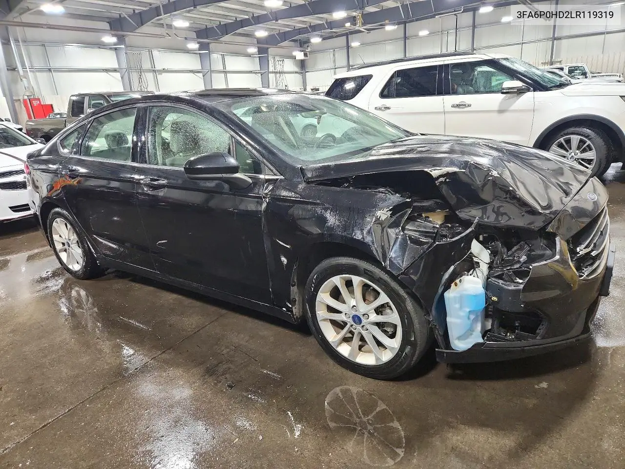 2020 FORD FUSION VIN 3FA6P0HD2LR119319 — фото 4