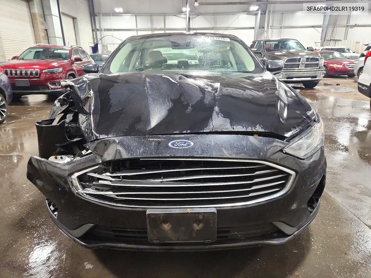 2020 FORD FUSION VIN 3FA6P0HD2LR119319 — фото 5