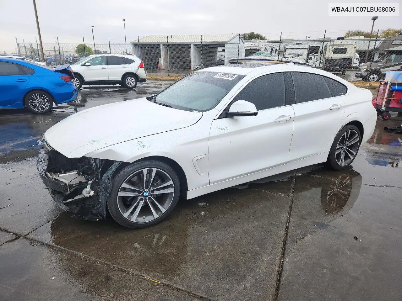 BMW 4ER 2020, VIN WBA4J1C07LBU68006