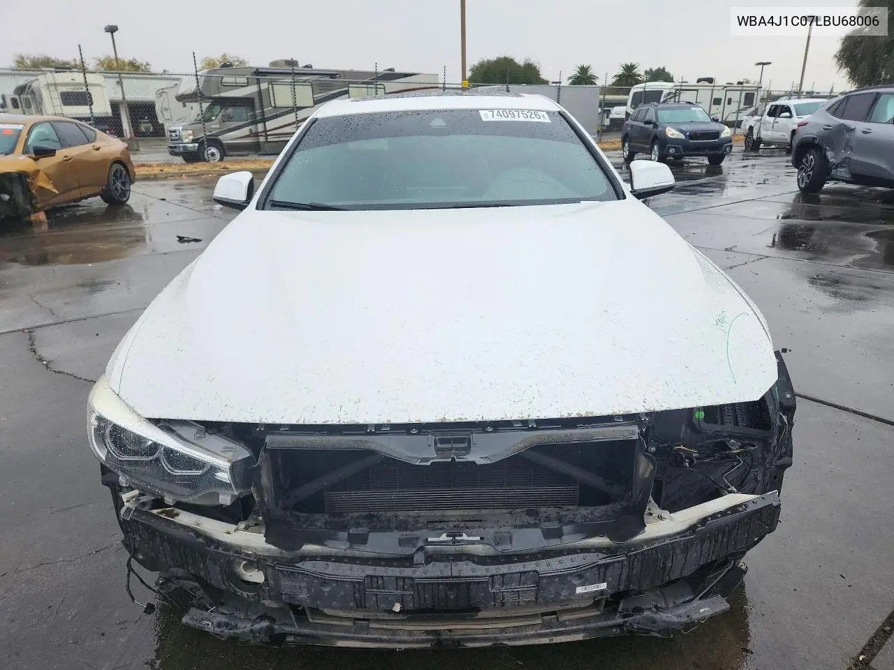 2020 BMW 4ER VIN WBA4J1C07LBU68006 — фото 5