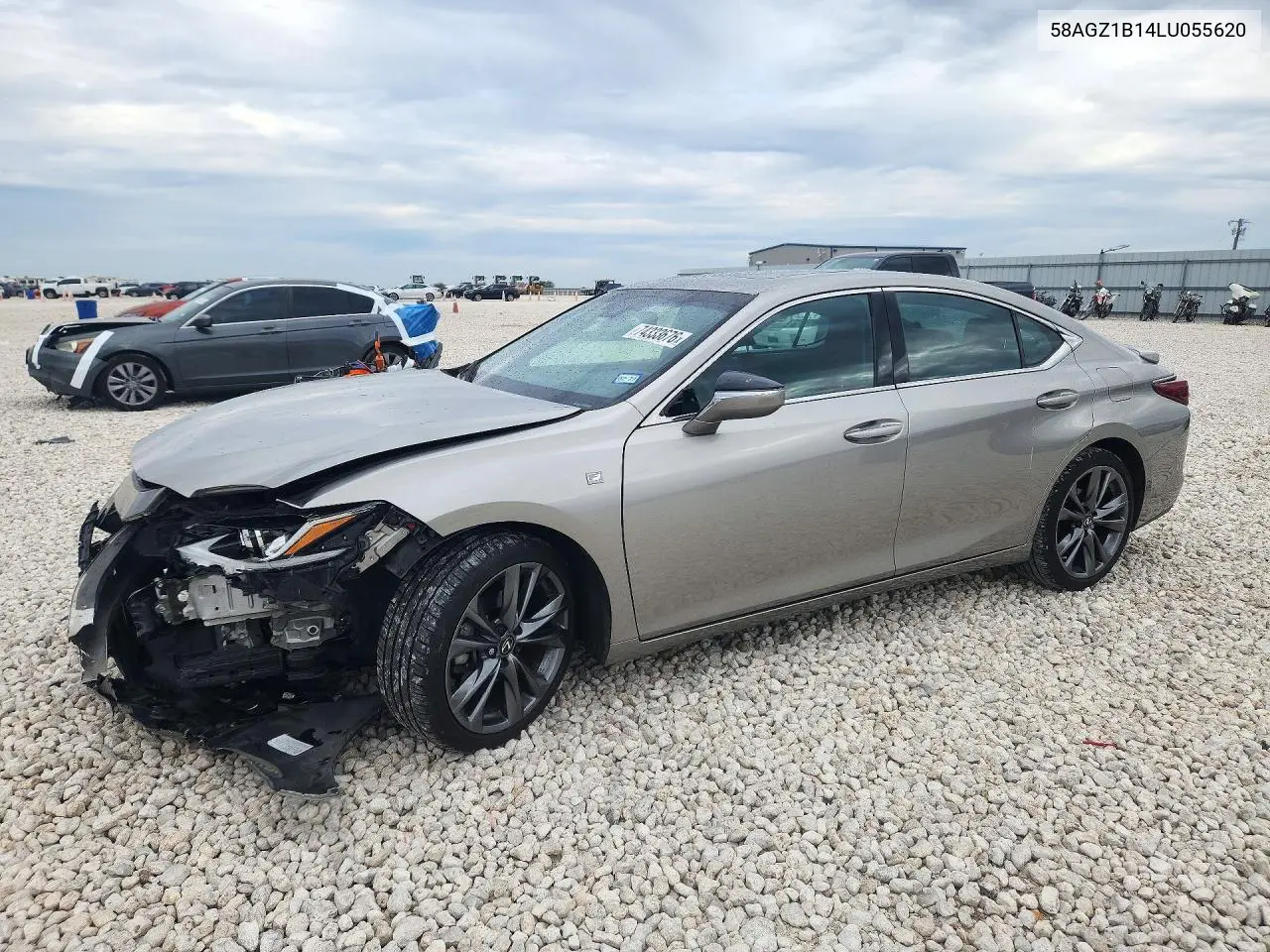 LEXUS ES 2020, VIN 58AGZ1B14LU055620