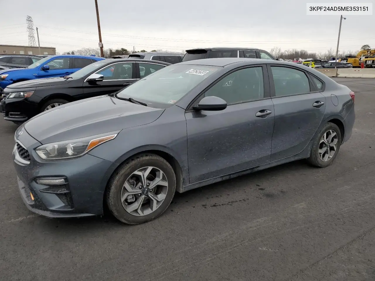 KIA FORTE 2021, VIN 3KPF24AD5ME353151